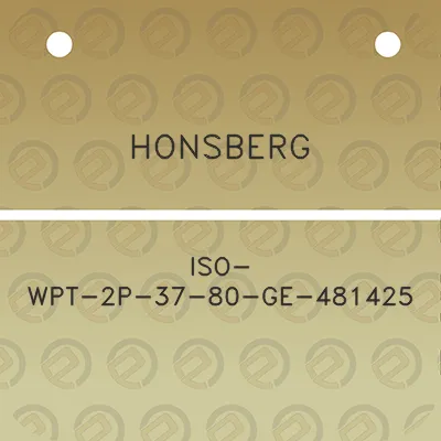 honsberg-iso-wpt-2p-37-80-ge-481425