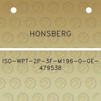 honsberg-iso-wpt-2p-3f-m196-0-ge-479538