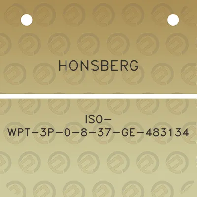 honsberg-iso-wpt-3p-0-8-37-ge-483134