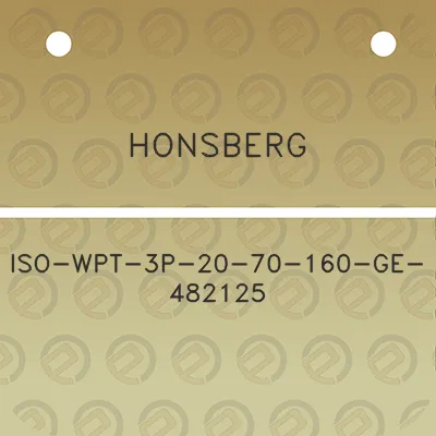 honsberg-iso-wpt-3p-20-70-160-ge-482125