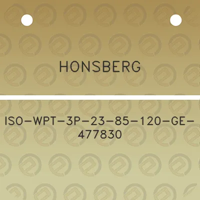 honsberg-iso-wpt-3p-23-85-120-ge-477830