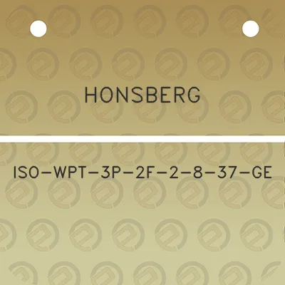 honsberg-iso-wpt-3p-2f-2-8-37-ge