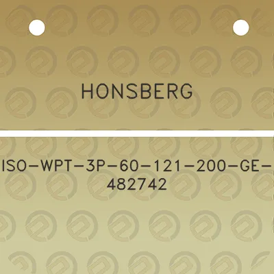 honsberg-iso-wpt-3p-60-121-200-ge-482742