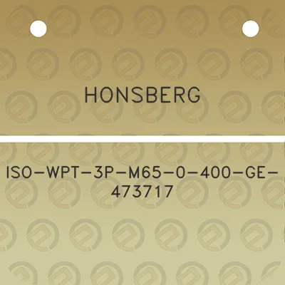 honsberg-iso-wpt-3p-m65-0-400-ge-473717