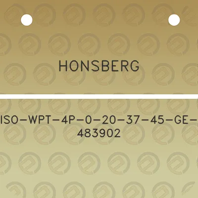 honsberg-iso-wpt-4p-0-20-37-45-ge-483902