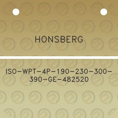 honsberg-iso-wpt-4p-190-230-300-390-ge-482520