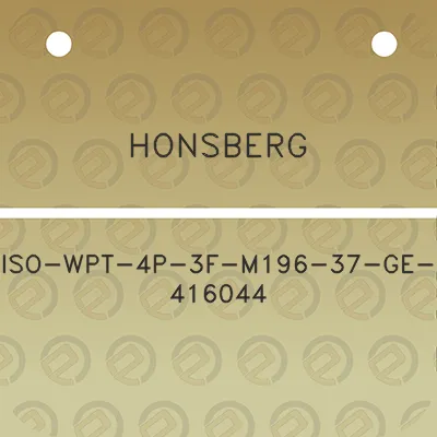 honsberg-iso-wpt-4p-3f-m196-37-ge-416044