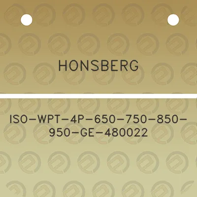 honsberg-iso-wpt-4p-650-750-850-950-ge-480022