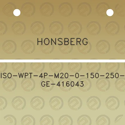 honsberg-iso-wpt-4p-m20-0-150-250-ge-416043