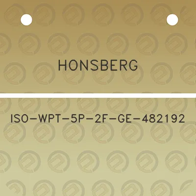 honsberg-iso-wpt-5p-2f-ge-482192