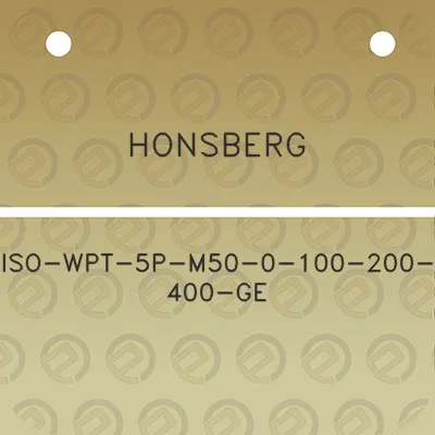 honsberg-iso-wpt-5p-m50-0-100-200-400-ge