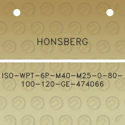 honsberg-iso-wpt-6p-m40-m25-0-80-100-120-ge-474066