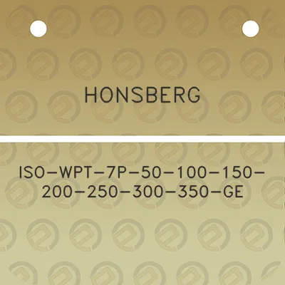 honsberg-iso-wpt-7p-50-100-150-200-250-300-350-ge