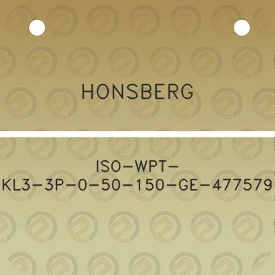 honsberg-iso-wpt-kl3-3p-0-50-150-ge-477579