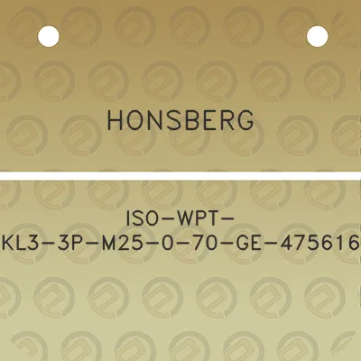 honsberg-iso-wpt-kl3-3p-m25-0-70-ge-475616