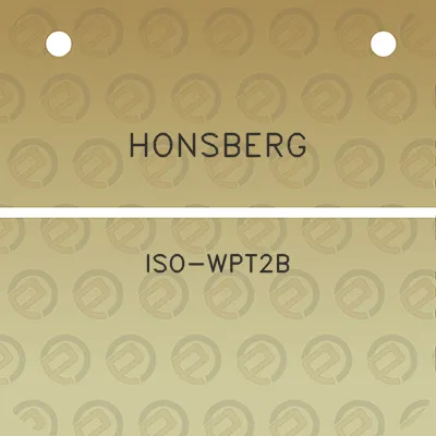 honsberg-iso-wpt2b