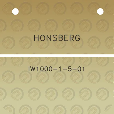 honsberg-iw1000-1-5-01