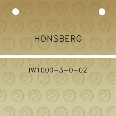 honsberg-iw1000-3-0-02