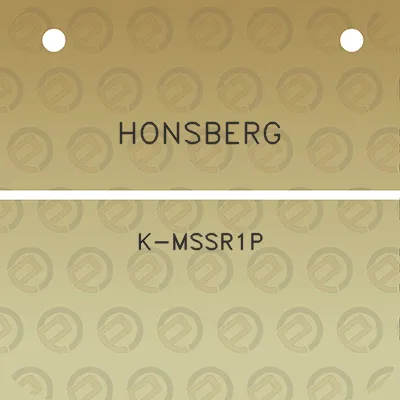 honsberg-k-mssr1p