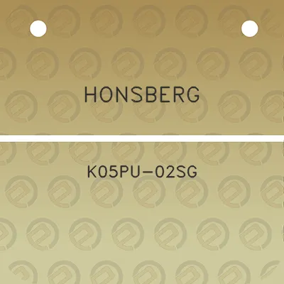 honsberg-k05pu-02sg