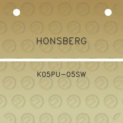 honsberg-k05pu-05sw