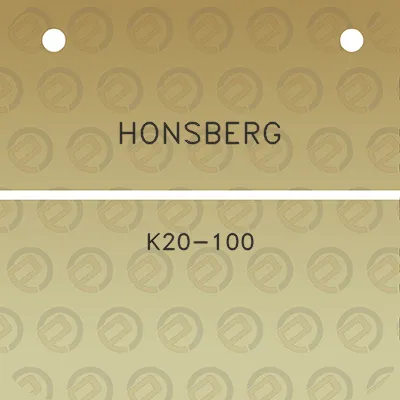 honsberg-k20-100