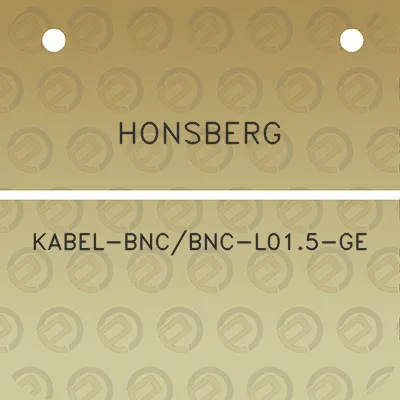 honsberg-kabel-bncbnc-l015-ge