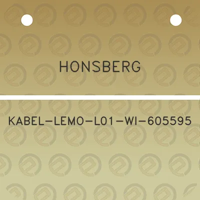 honsberg-kabel-lemo-l01-wi-605595