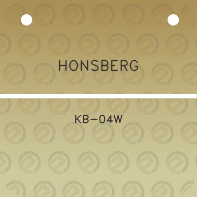 honsberg-kb-04w