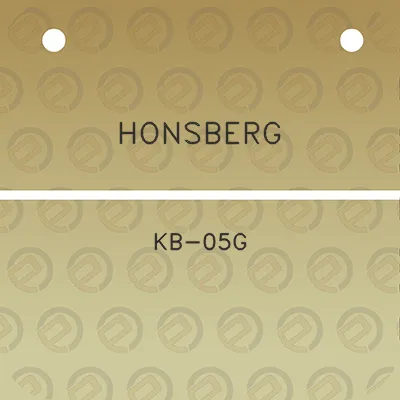 honsberg-kb-05g