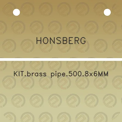 honsberg-kitbrass-pipe5008x6mm