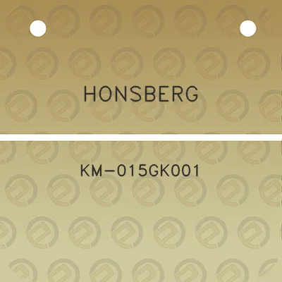 honsberg-km-015gk001