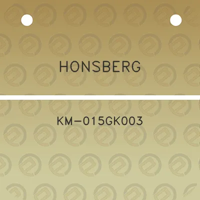 honsberg-km-015gk003