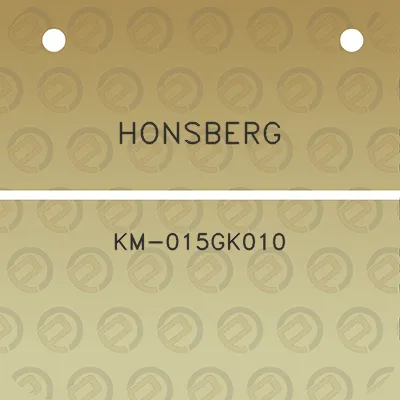 honsberg-km-015gk010