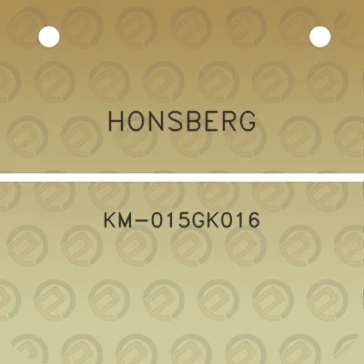 honsberg-km-015gk016