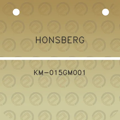 honsberg-km-015gm001