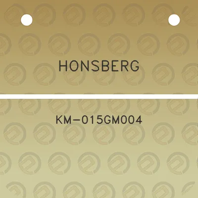 honsberg-km-015gm004