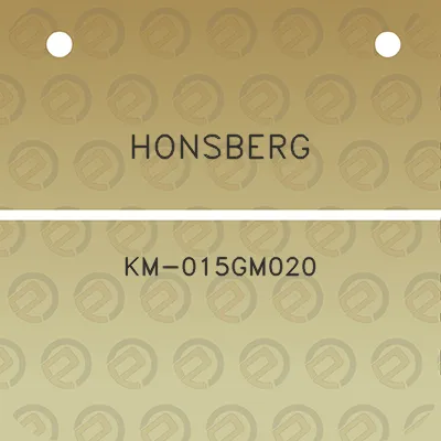 honsberg-km-015gm020