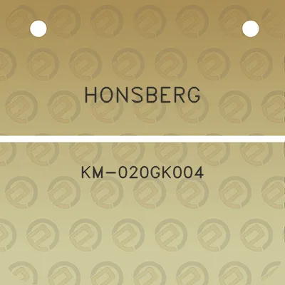 honsberg-km-020gk004