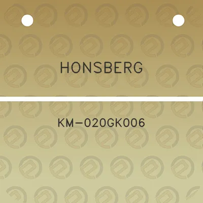 honsberg-km-020gk006