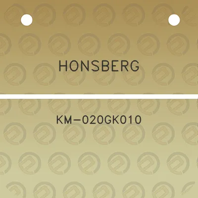 honsberg-km-020gk010