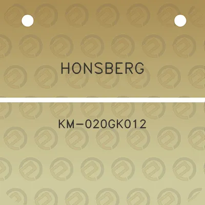 honsberg-km-020gk012