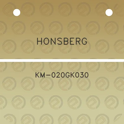 honsberg-km-020gk030