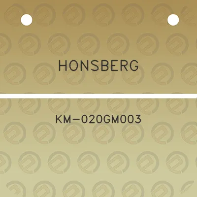 honsberg-km-020gm003