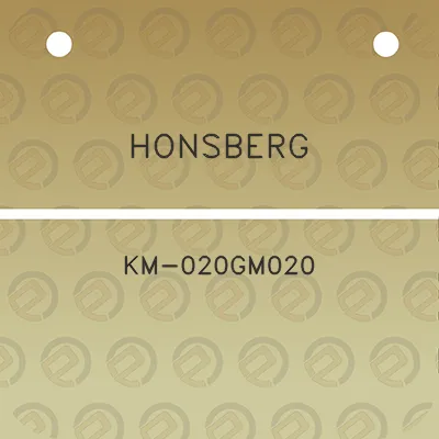 honsberg-km-020gm020