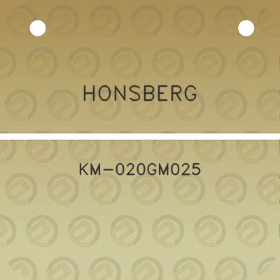 honsberg-km-020gm025