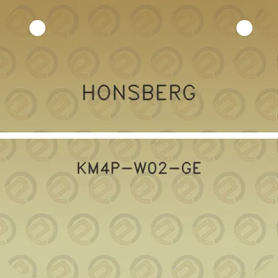 honsberg-km4p-w02-ge