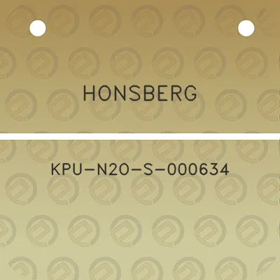 honsberg-kpu-n2o-s-000634