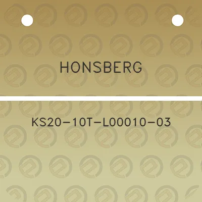 honsberg-ks20-10t-l00010-03