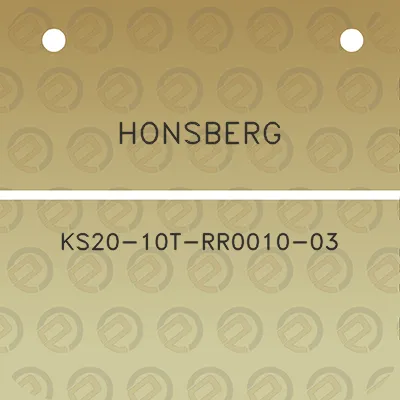 honsberg-ks20-10t-rr0010-03